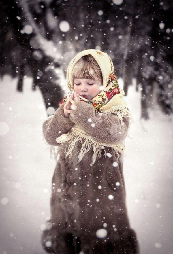 фотосессия зимняя