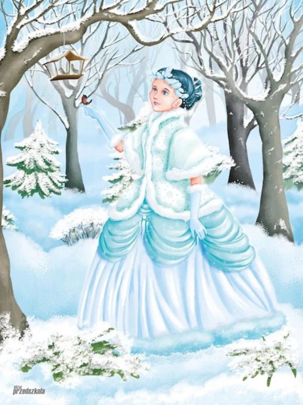 сказочный образ зимы