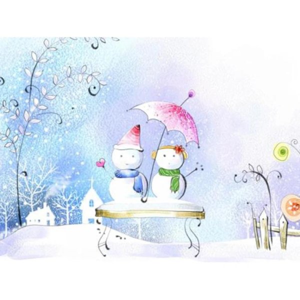 красивые снеговики