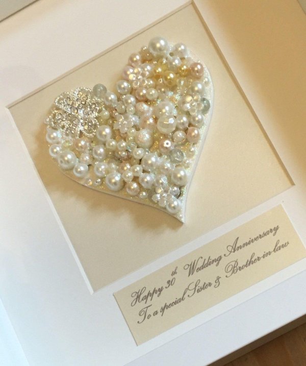оригинальные подарки на жемчужную свадьбу