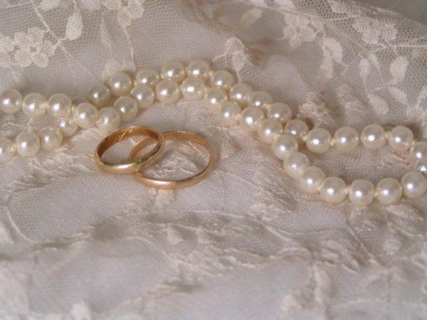 кольцо на жемчужную свадьбу