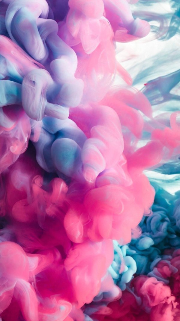 разноцветный дым