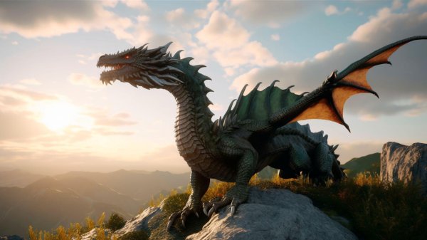 горный дракон