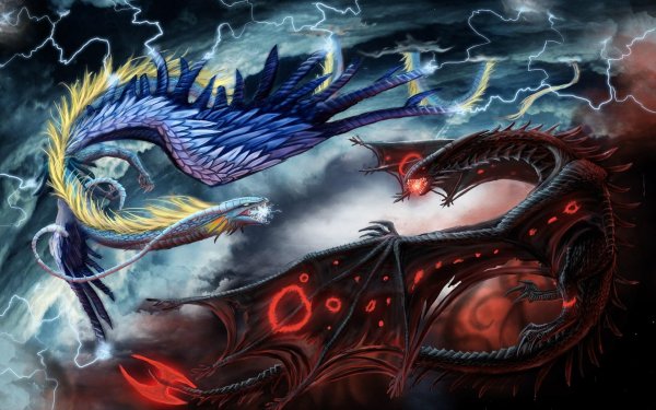 красивые драконы