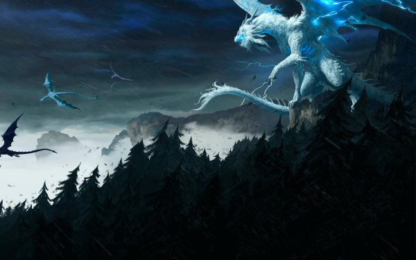 белые драконы