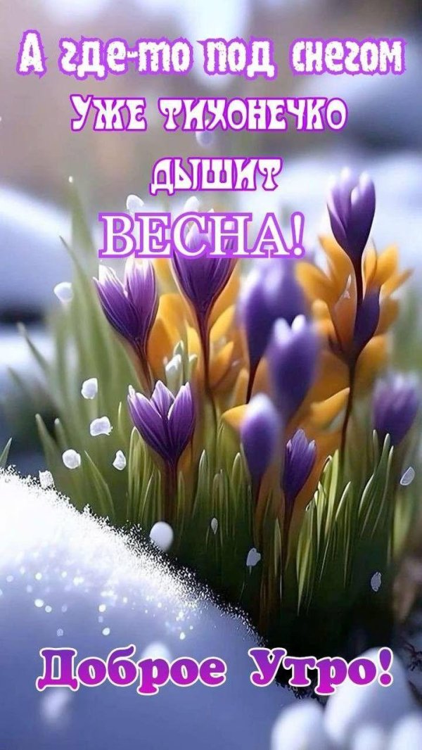 добрейшего весеннего утра