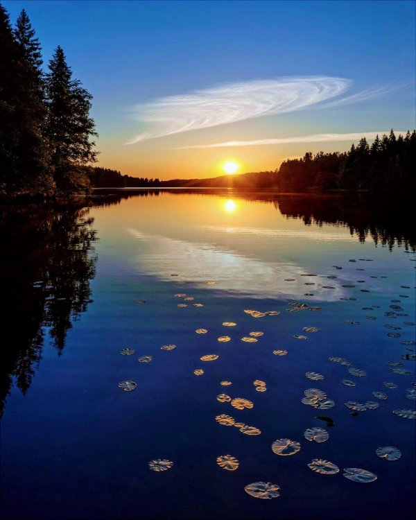 озеро валдай