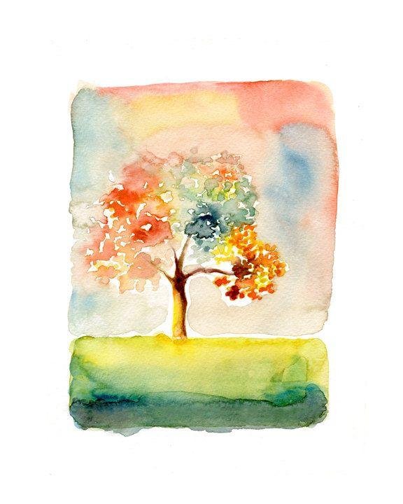 акварельная иллюстрация