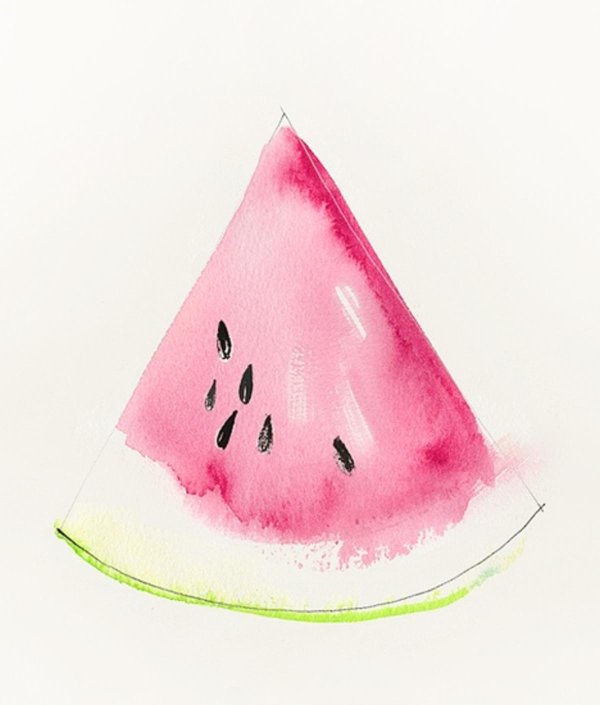 акварельная иллюстрация