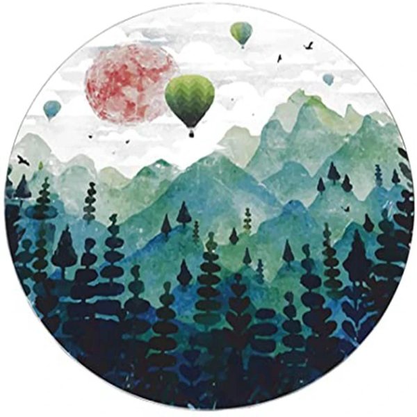 пейзаж в круге