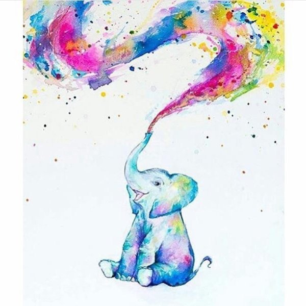 акварельная иллюстрация