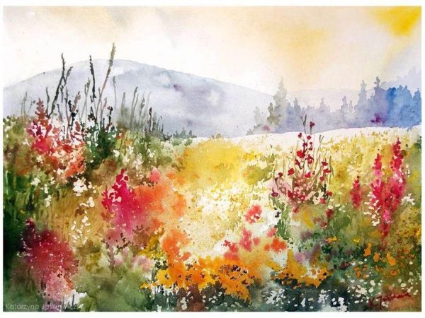 акварель екатерины жаскевич