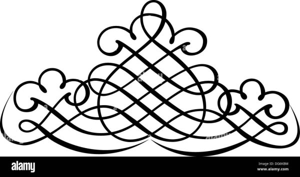 орнамент вензеля