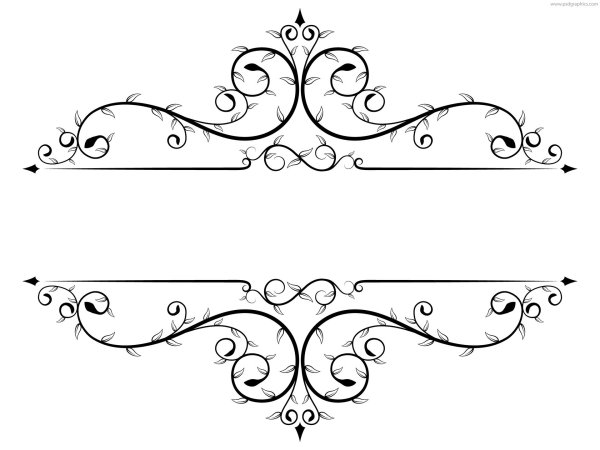 узор вензель