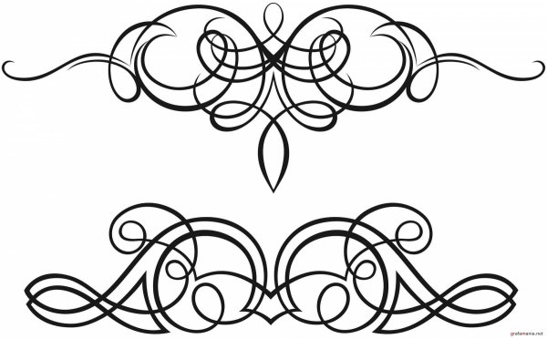 красивые завитки