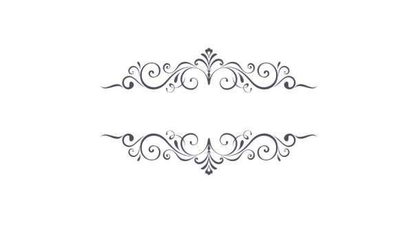 узор вензель