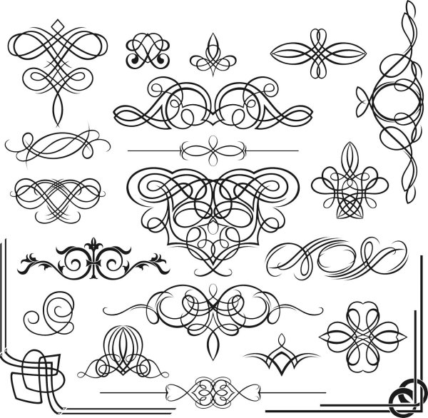 векторные орнаменты