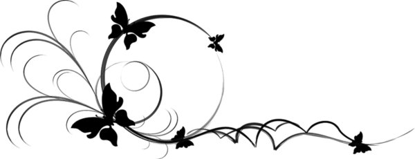 орнамент бабочки