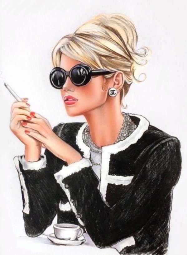 фэшн иллюстрации