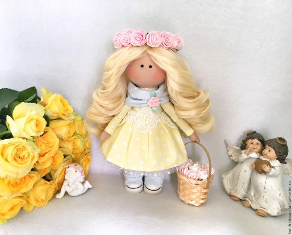 интерьерные куклы с венком