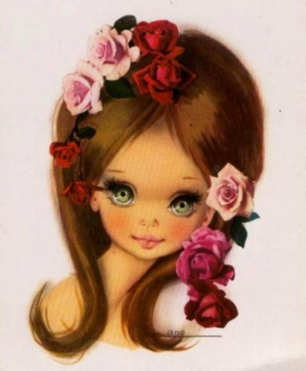 иллюстрации девушек