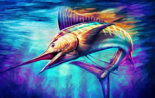 рыбы картины художников
