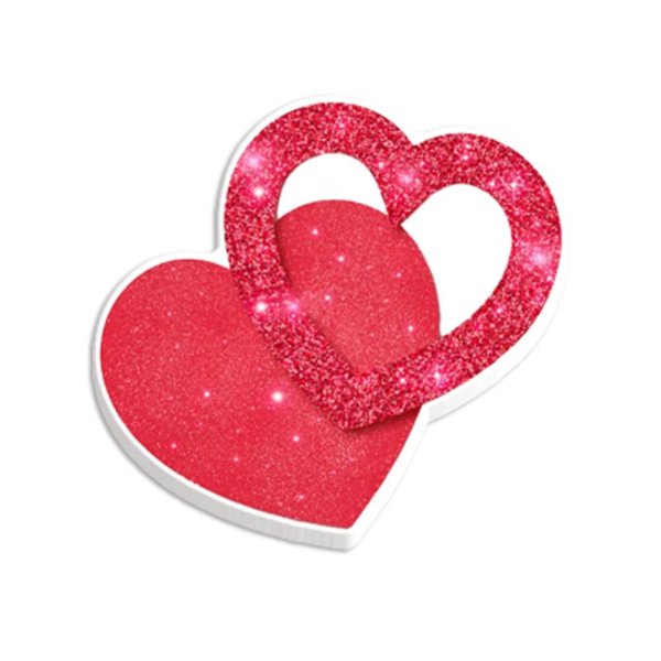 блестящее сердце