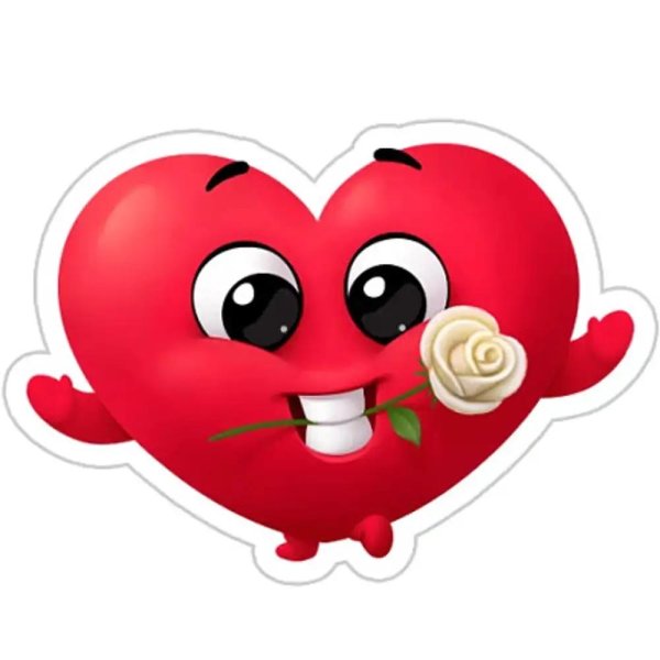 Сердечки смайлики