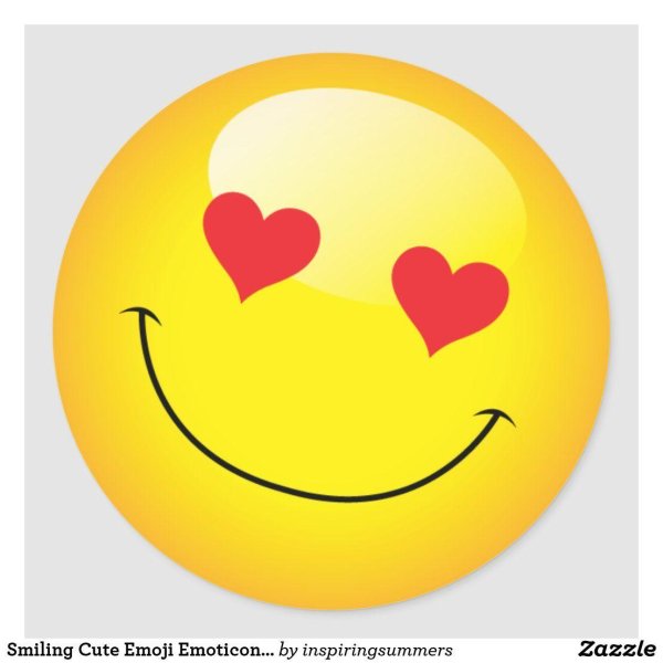 улыбается смайлик