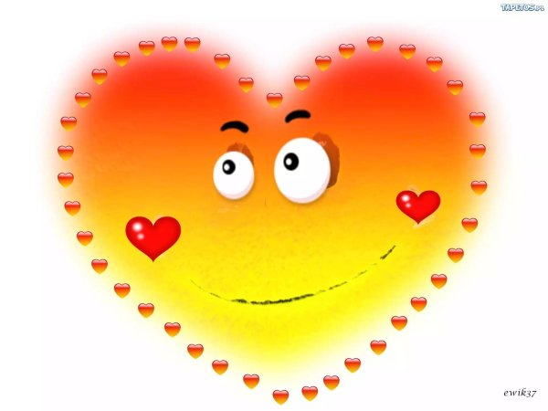сердечко с улыбкой