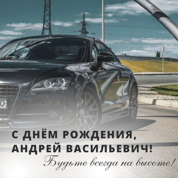 с днем рождения андрей васильевич