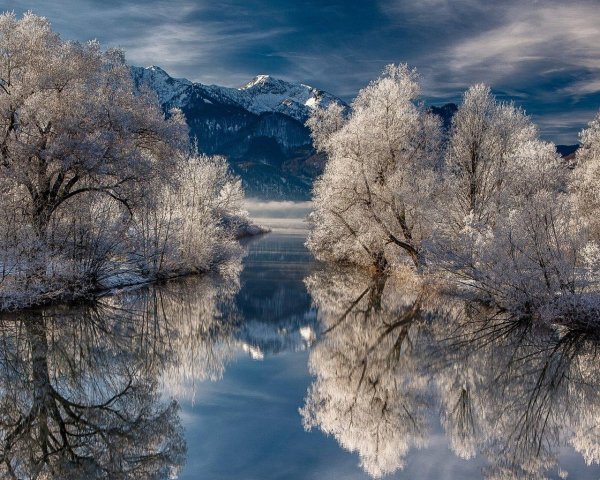 природа зимняя