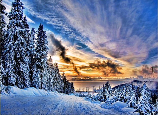 зимняя природа