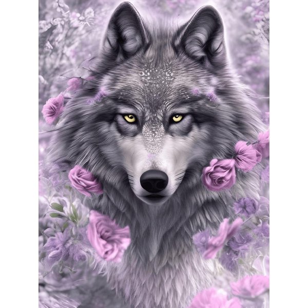 волки красивые