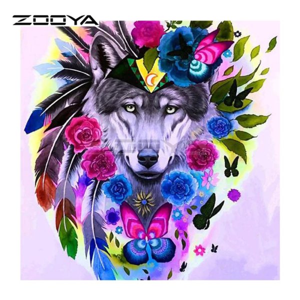 волки красивые