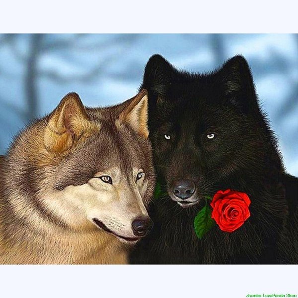 влюбленные волки