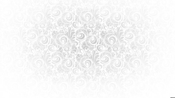 белые узоры