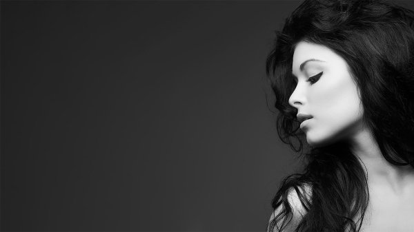 брюнетка волосы