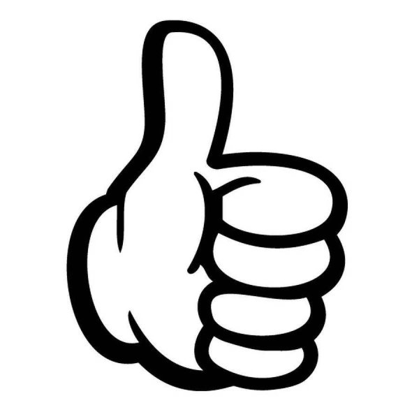 палец вверх