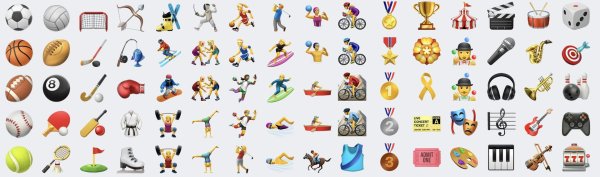 спортивные смайлики