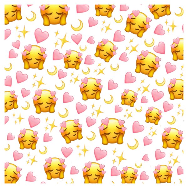 фон из смайликов