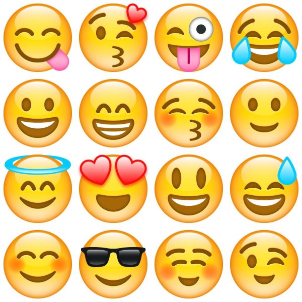 набор смайликов