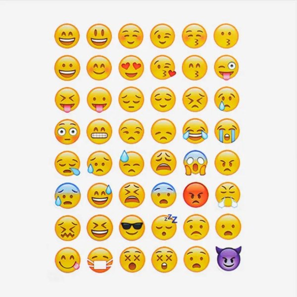 набор смайликов для печати