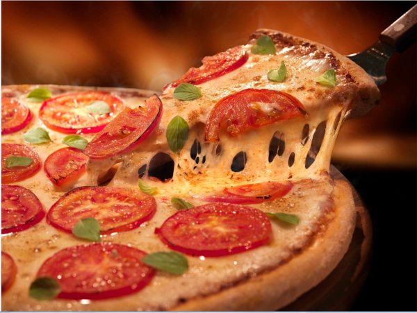 пицца аппетитная