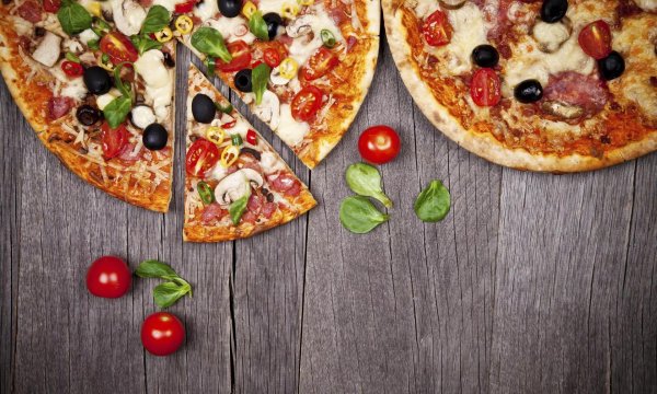 пицца баннер