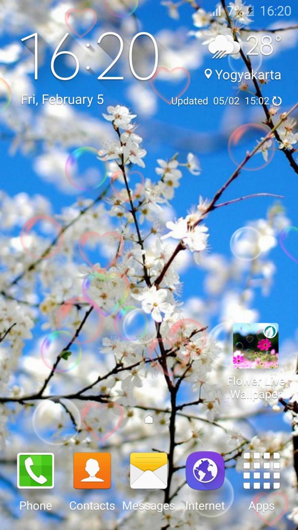 цветущие деревья