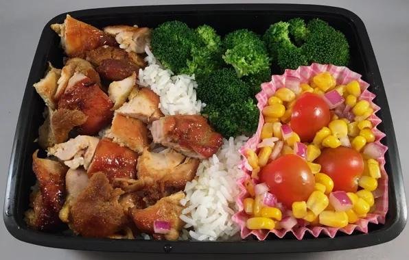 разнообразная еда