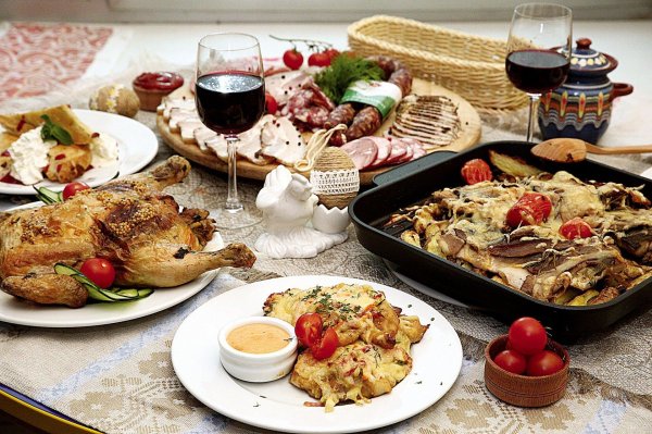 вкусного ужина