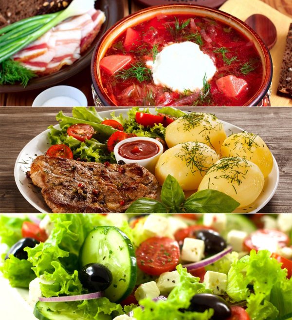 блюда русские