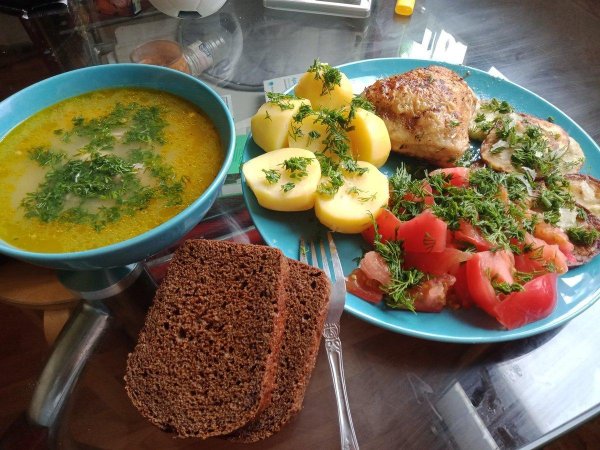 обед домашний